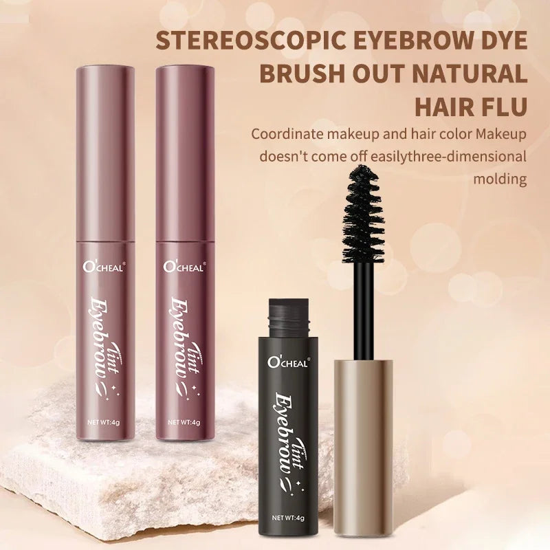 OCHEAL Waterproof Eyebrow Gel – 4 Colors, Long-Lasting Brow Cream