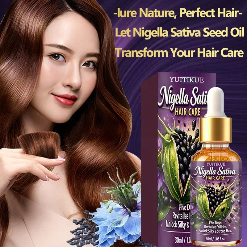 YUITIKUE Nigella Sativa Hair Oil – Scalp & Strengthening Oil