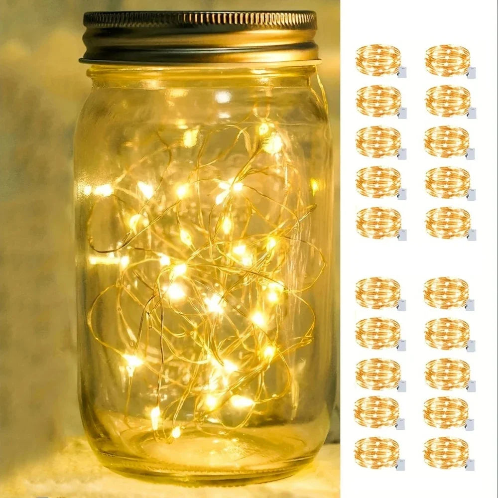AISITIN LED Copper Wire Fairy String Lights – 10/20 Pack