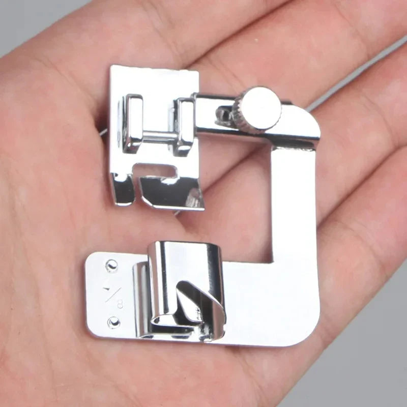 Snap-On Rolled Hem Presser Feet Kit – 6 Sizes 9–25mm