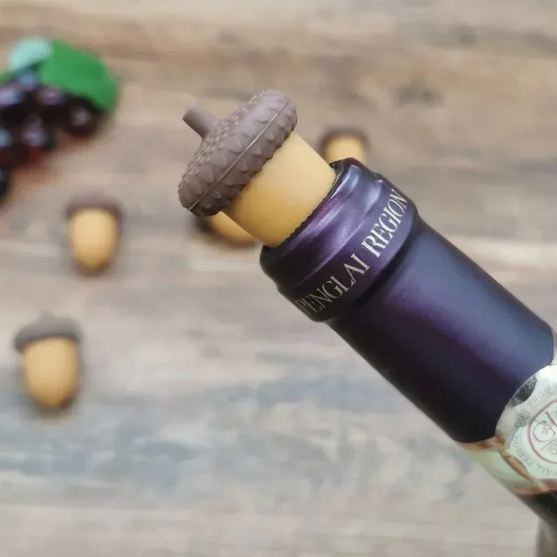 Silicone Pine Cone Tea Infuser & Bottle Stopper | Bar Accessory