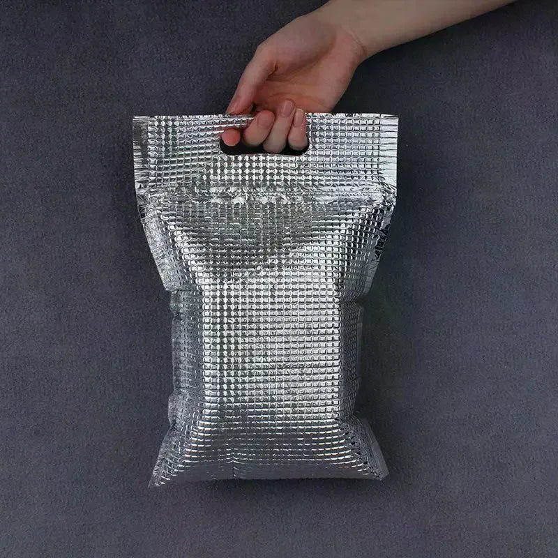 5-Pack Insulated Thermal Bags with Zipper & Carry Handle