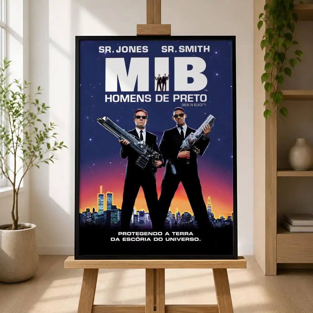 Peel-and-Stick PVC HD Movie Wall Poster – Modern Home Decor