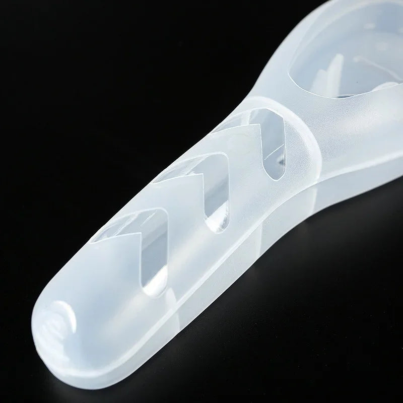 Transparent Razor Travel Case – Dustproof Cartridge Storage Box
