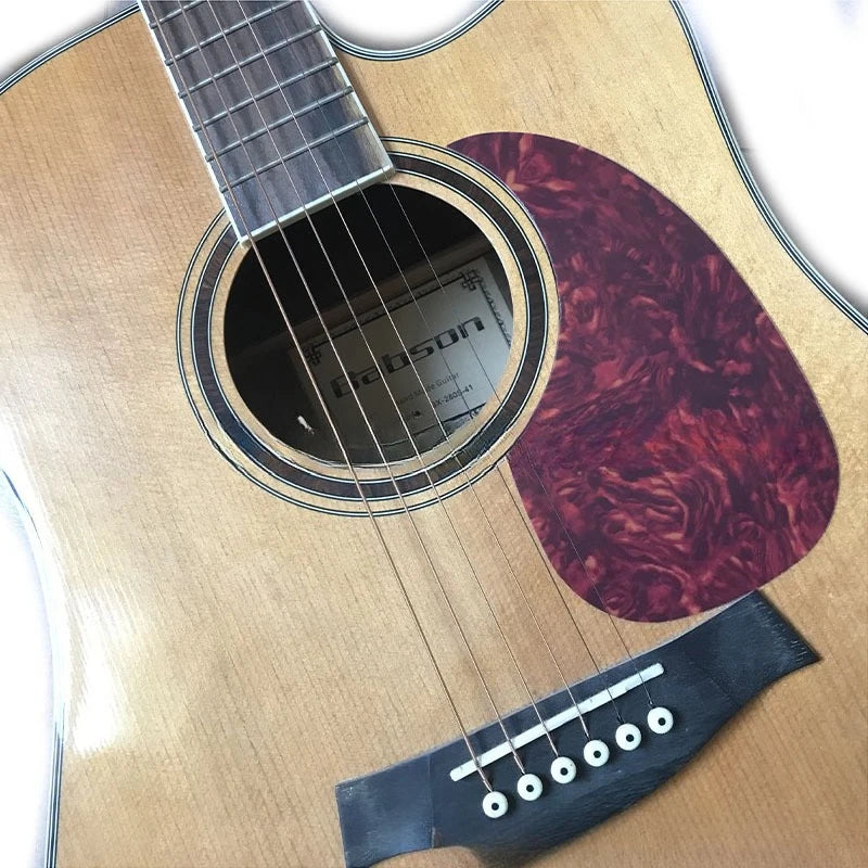 40 Professional Folk Acoustic Guitar Pickguard Self-adhesive Pick