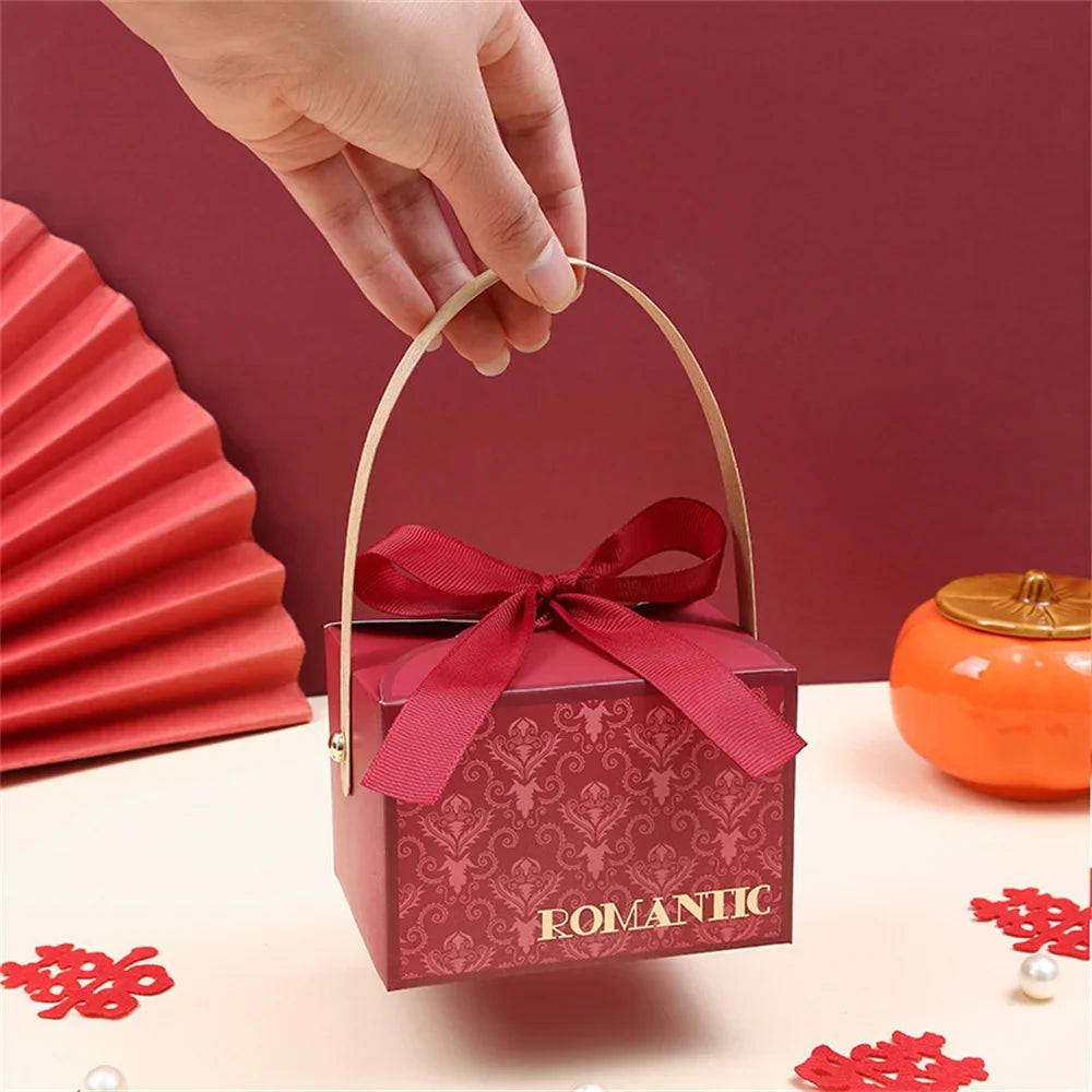 Candy Box Champagne Bags Birthday Baby Shower Favors Handheld