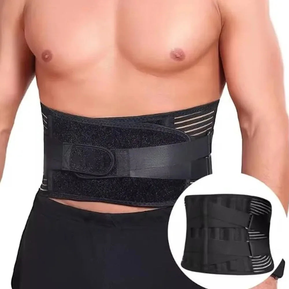 Adjustable Lumbar Support Back Brace for Men & Women