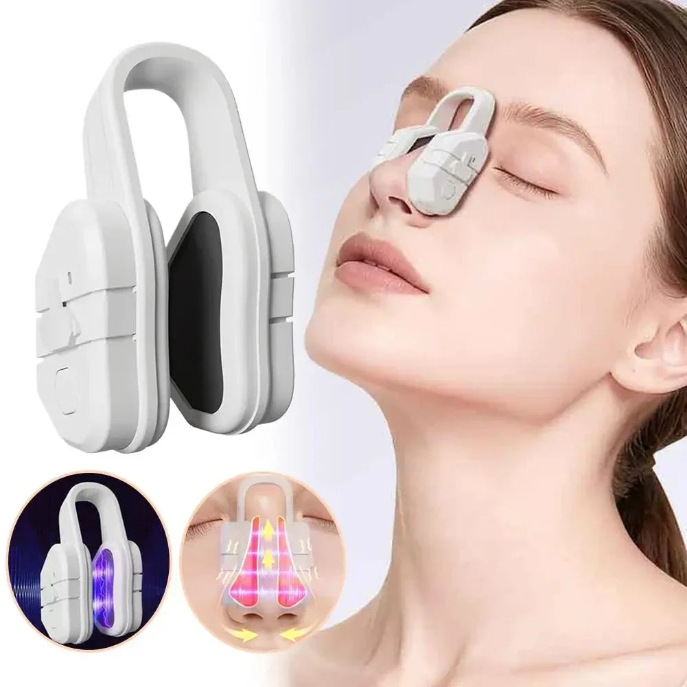EMS Nose Shaper Sculpting Massager Clip | Microcurrent Pulse