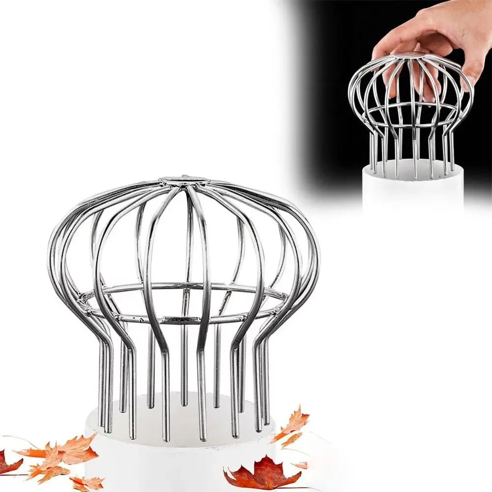 304 Stainless Steel Gutter Balloon Guard Filter Anti-leaf Fall Easy
