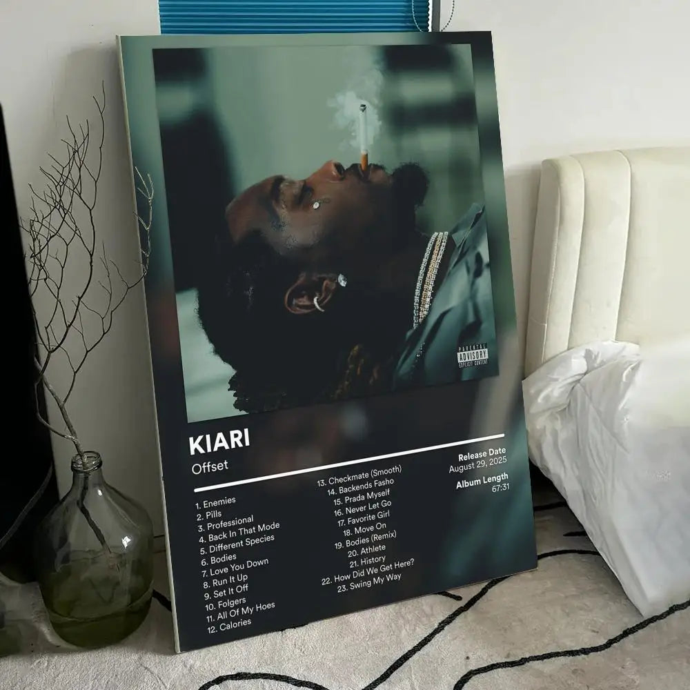 HD Print Album Cover Canvas Wall Art Poster – Home Decor