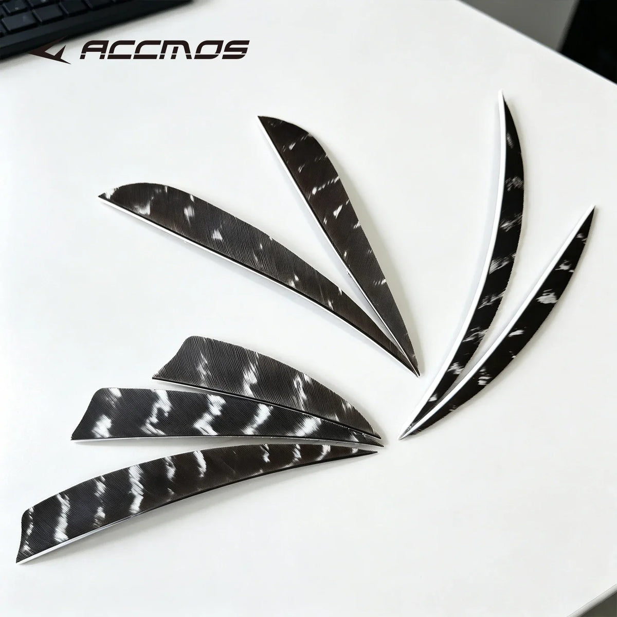 25 RW LW Natural Turkey Archery Arrow Feathers Shield 3 4 Fletching