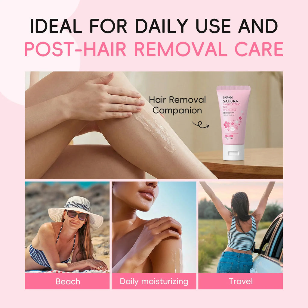 LAIKOU Sakura Gel Cream – Hyaluronic Acid, Niacinamide & CICA 50g