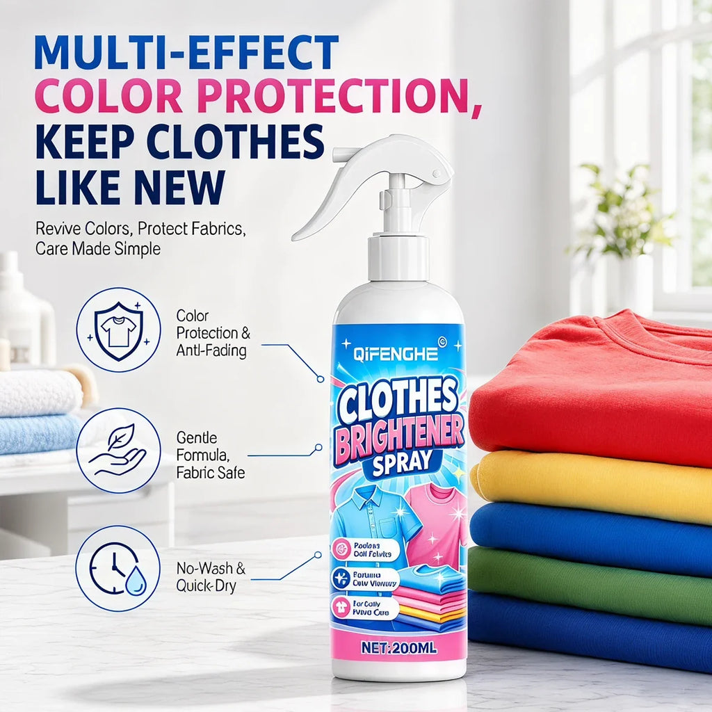QIFENGHE Fabric Color Restorer Spray – Revive Faded Clothes