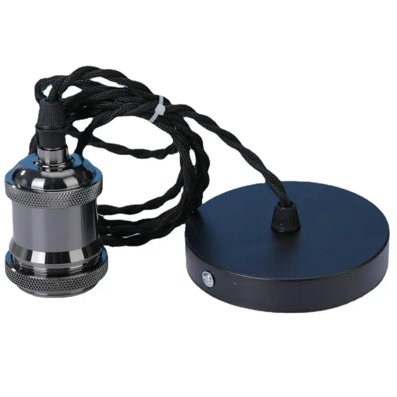 E27 Ceiling Lamp Holder Socket with 100cm Hanging Wire