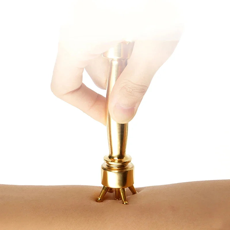 Copper Meridian Massage Stick & Gua Sha Scraping Board