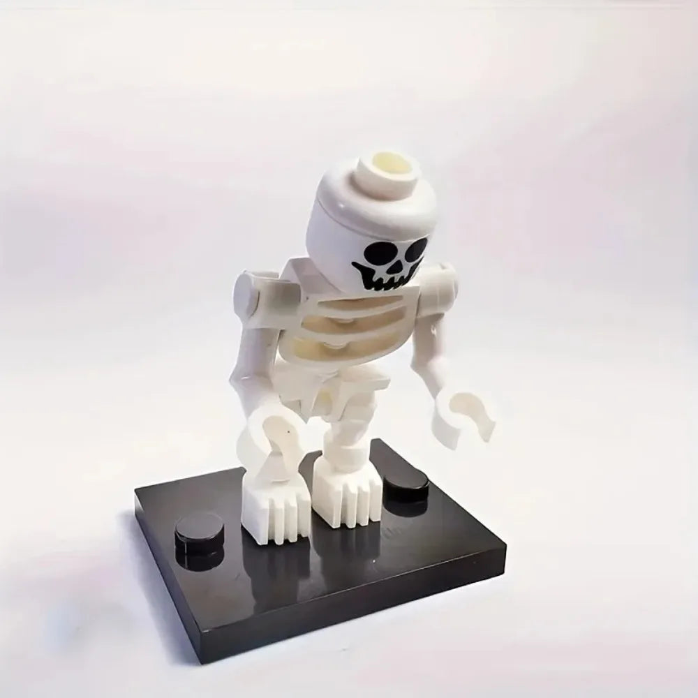 Skeleton Soldier Mini Building Block Figures | Halloween Ninja