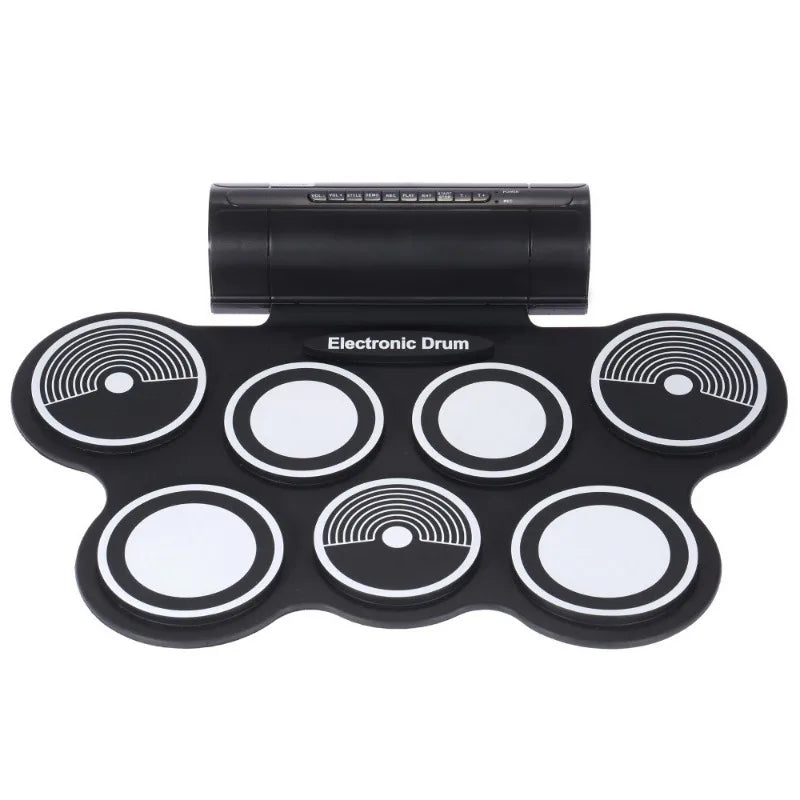 MD759 Hand-rolled Electronic Drum Adult Beginner Dual-speaker