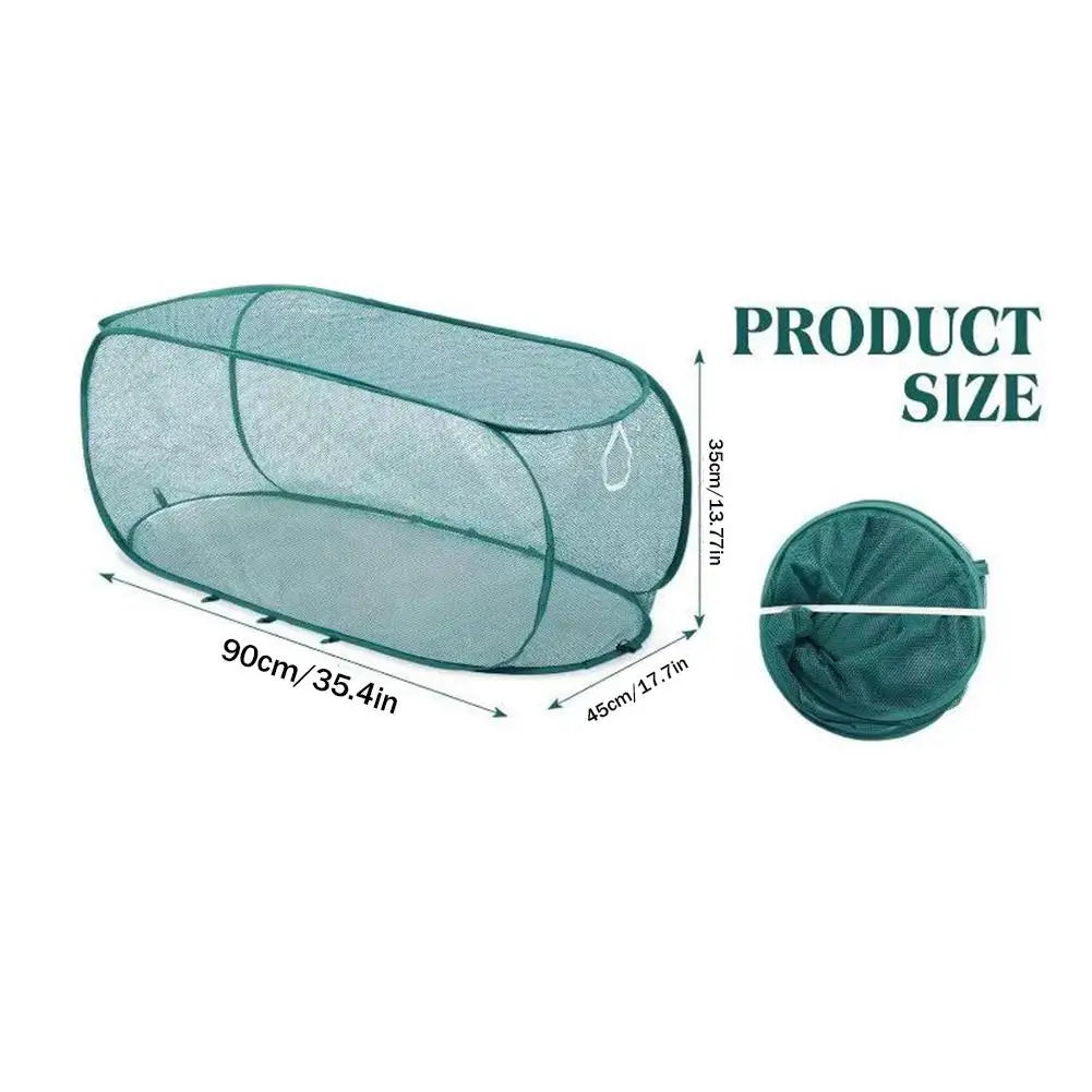 Pop-Up Garden Mesh Cover | Bird & Insect Net with Stakes