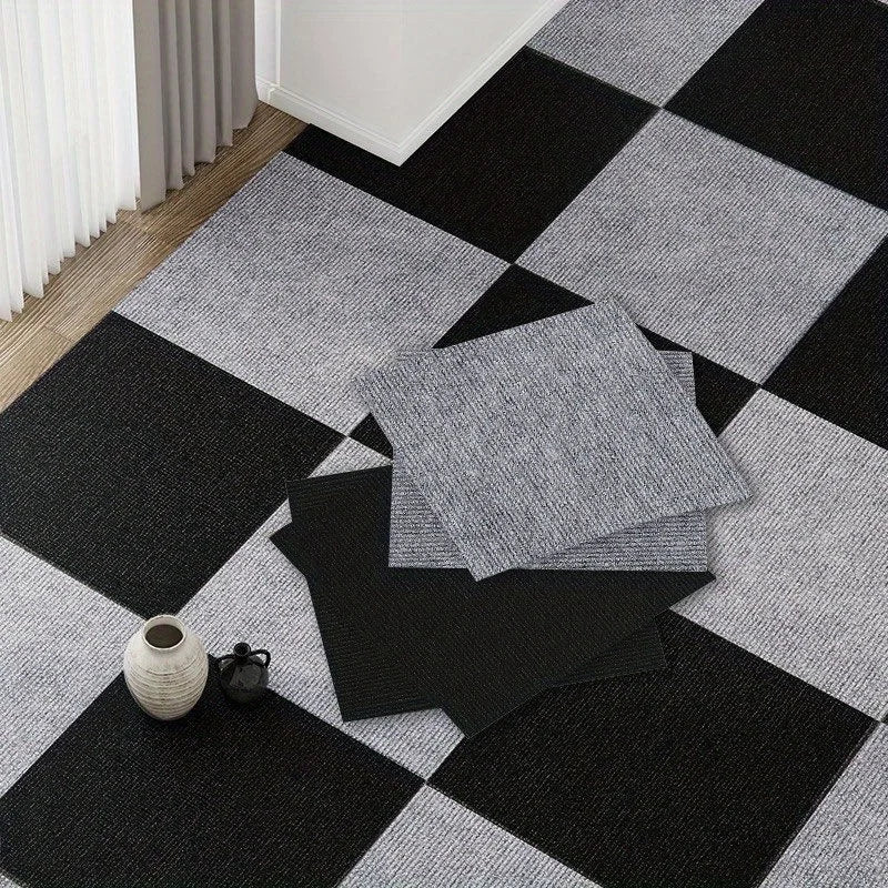 Peel & Stick Carpet Tiles 30x30cm – Self-Adhesive Rug Squares