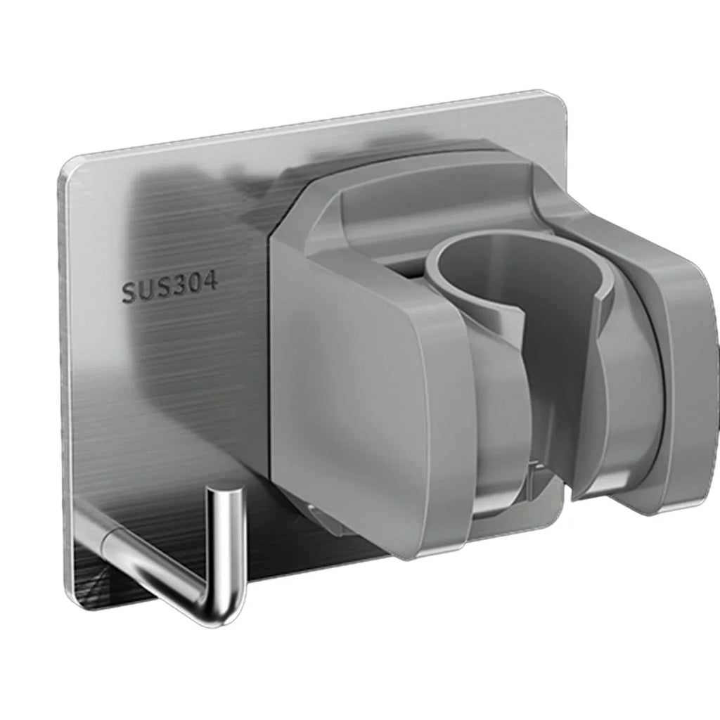 No-Drill Suction Cup Shower Head Holder | Wall Mount Bracket