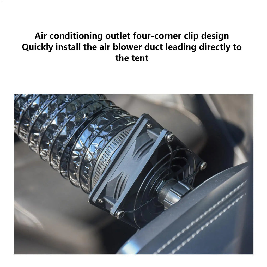 Foldable Car AC Vent Extender | SUV, RV, Truck & Camping