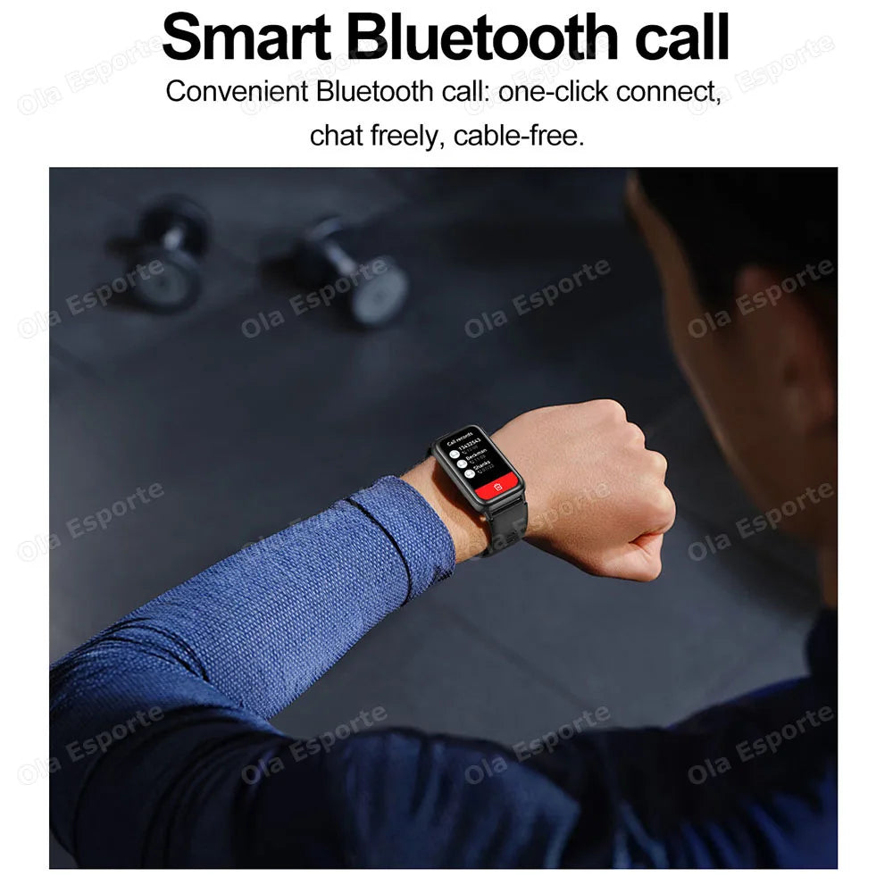 Ola Esporte Sports Smart Watch AMOLED NFC Bluetooth Call