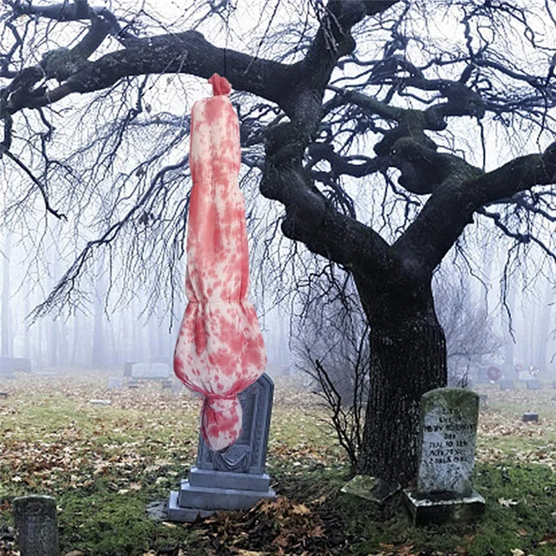 Y51A-Hot Inflatable Corpse Outdoor Scary Bag Hallowmas Creepy Haunted