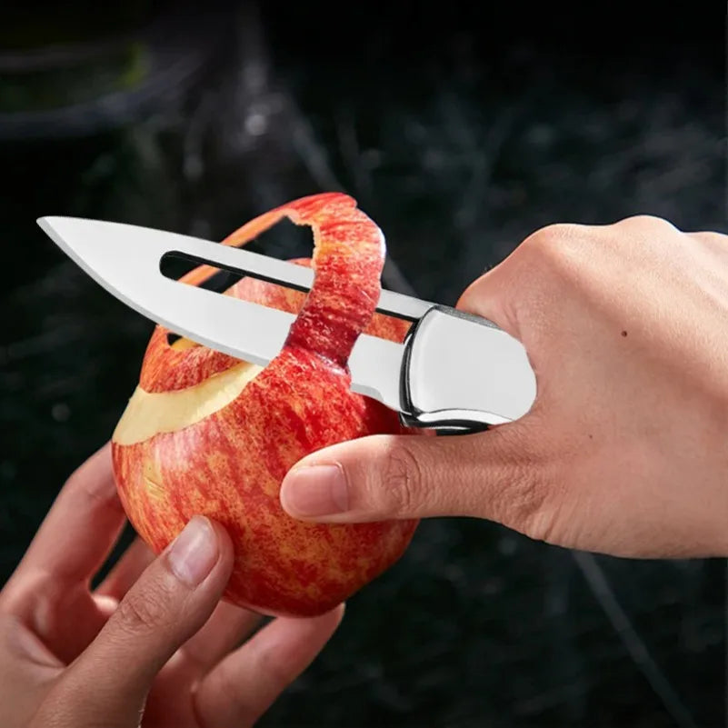 InLeung Folding Kitchen Knife – Stainless Steel Utility Blade