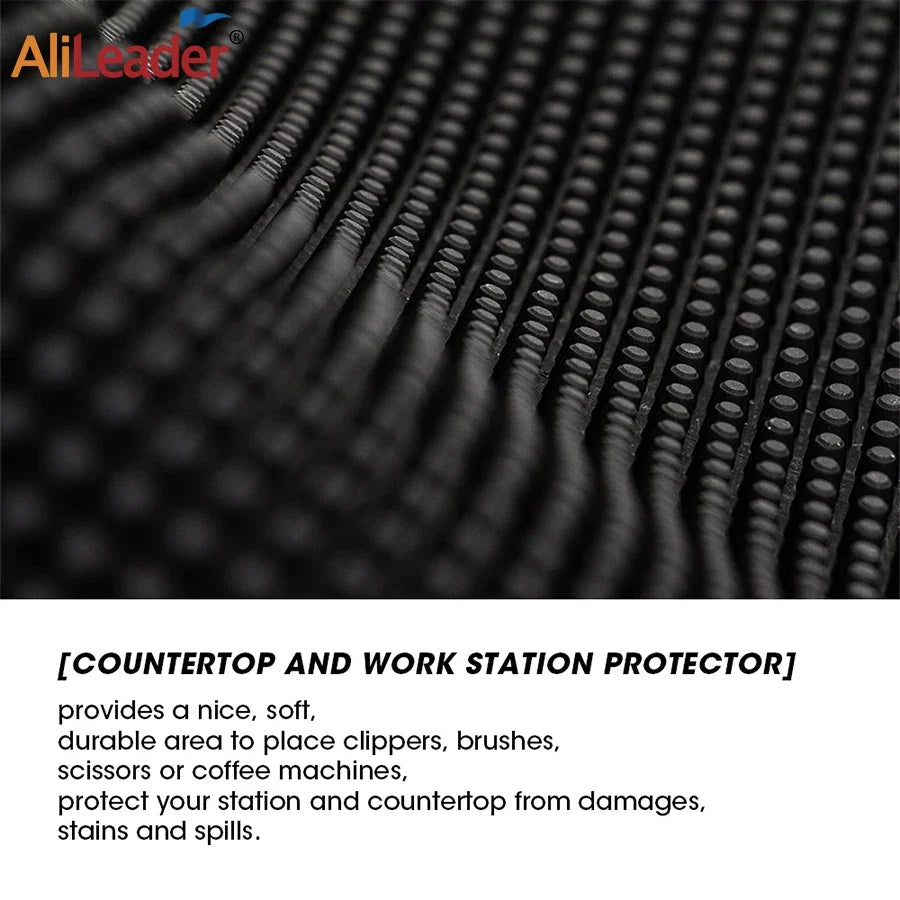 Anti-Slip Rubber Mat for Barber Shop, Salon & Kitchen