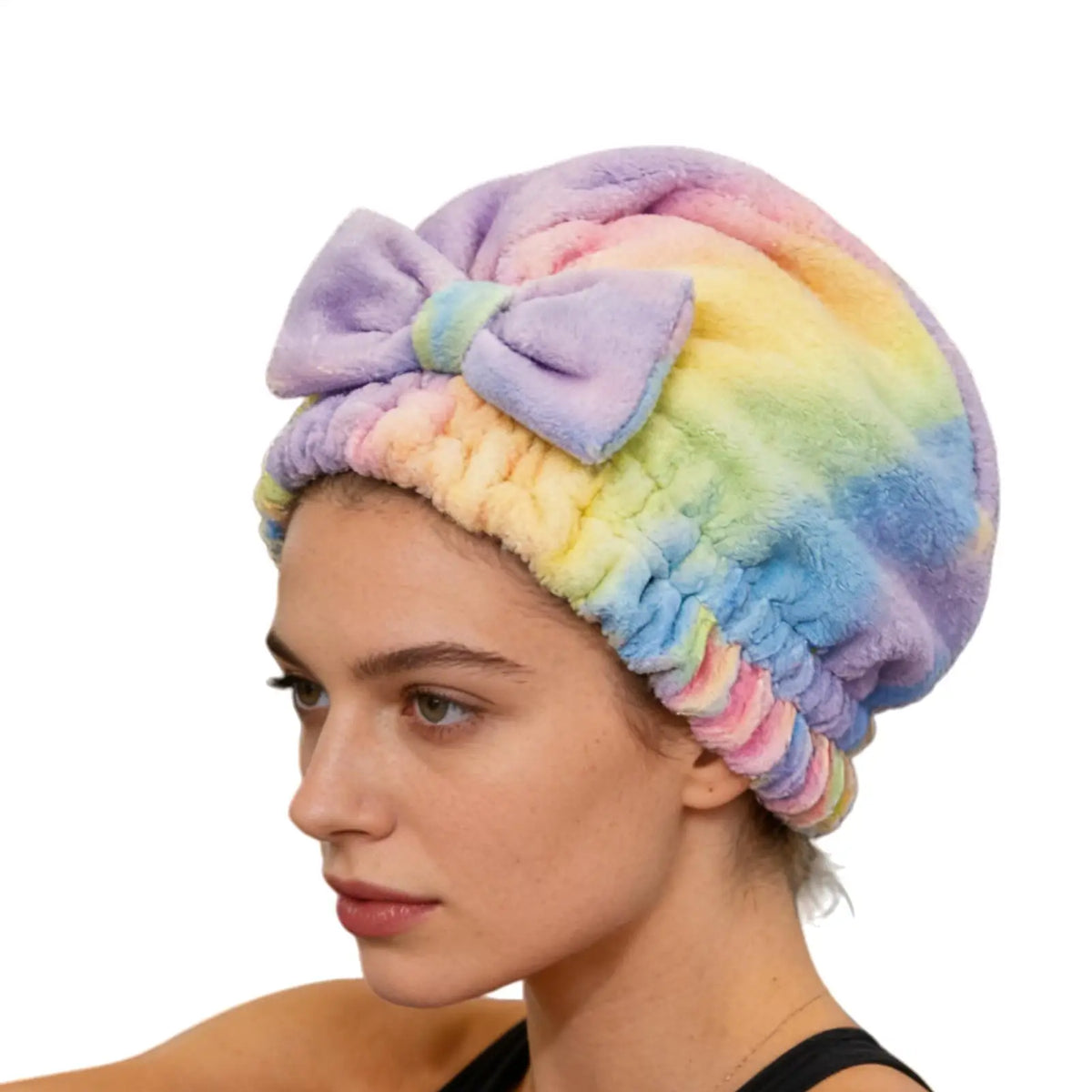 Coral Fleece Hair Towel Wrap – Quick-Dry & Frizz Control for Women