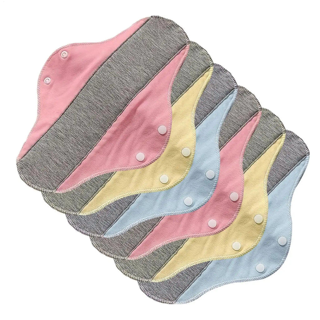 6-Pack Washable Cotton Panty Liners | Graphene Aseptic Tech