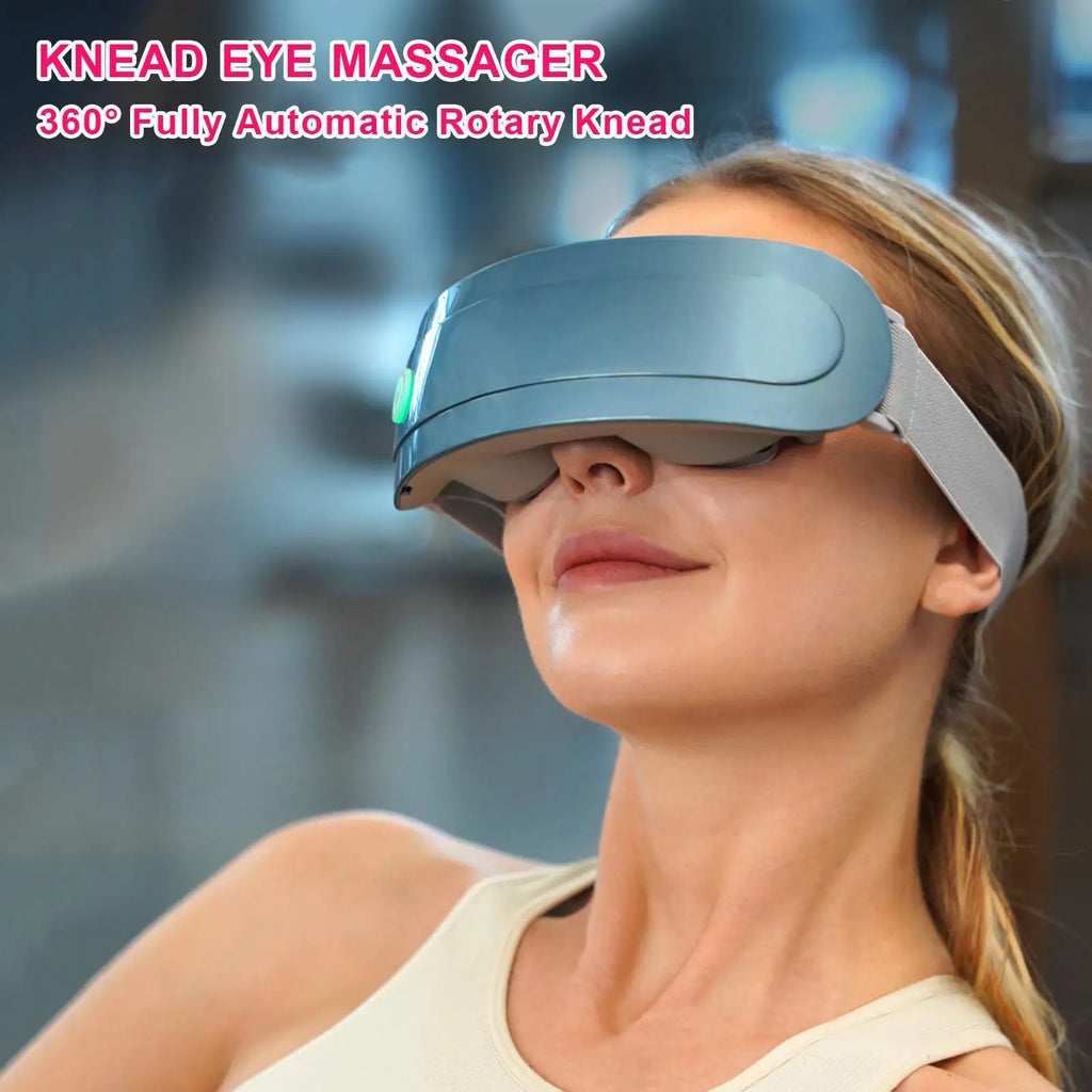 Wearable Eye Massager – 4 Modes, Vibration & Music
