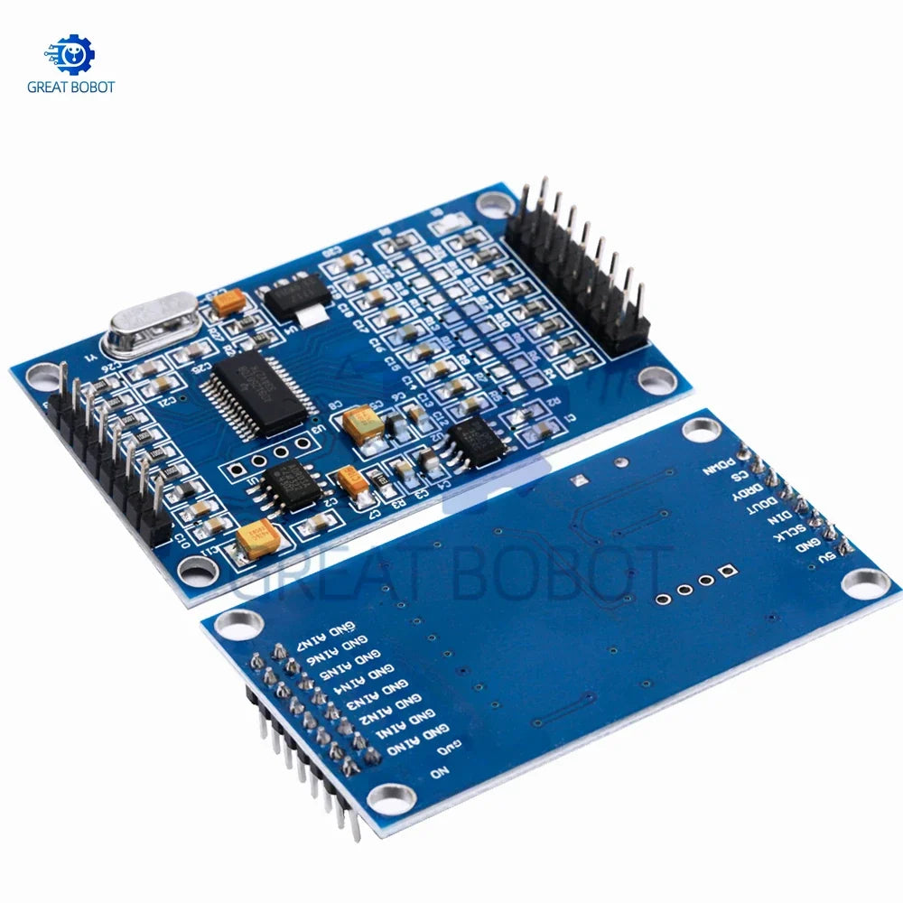 ADS1256 24-Bit 8-Channel ADC Data Acquisition Module