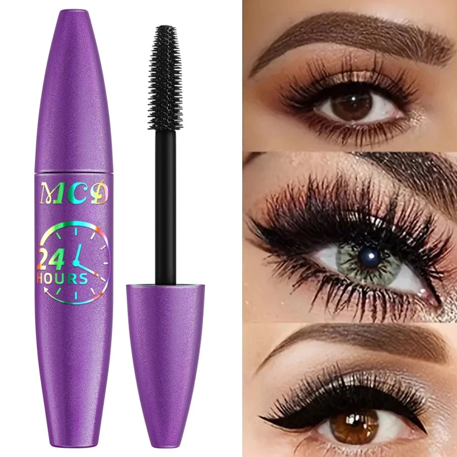 MCD 4D Effect Black Waterproof Mascara – Curl & Lengthen