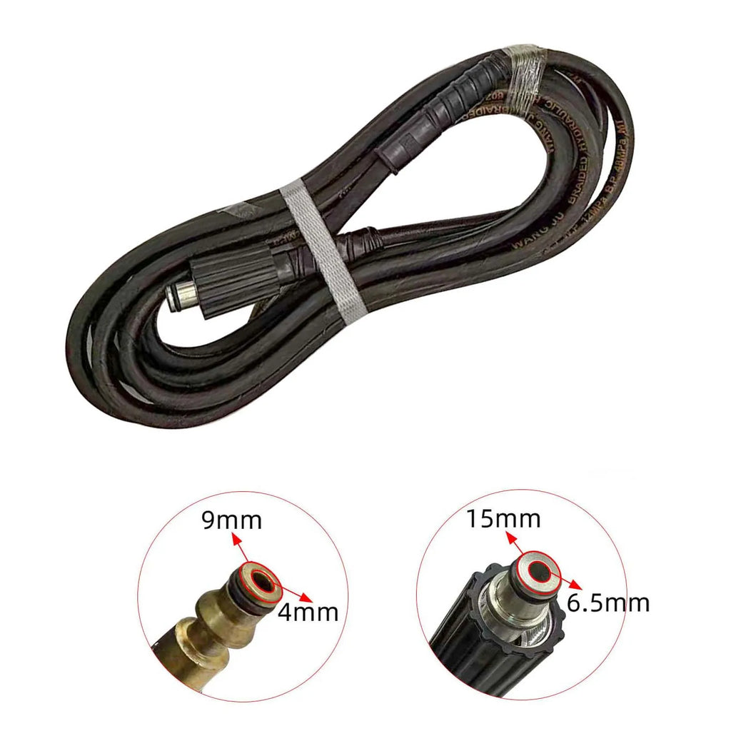 7M High-Pressure Car Wash Hose – Reinforced Rubber Pipe