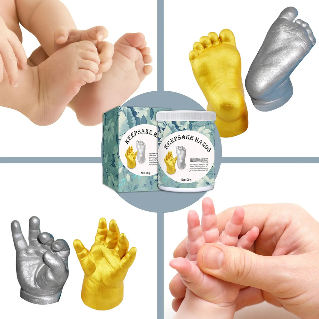 Baby 3D Hand & Foot Clone Mold Powder Set – Keepsake Gift