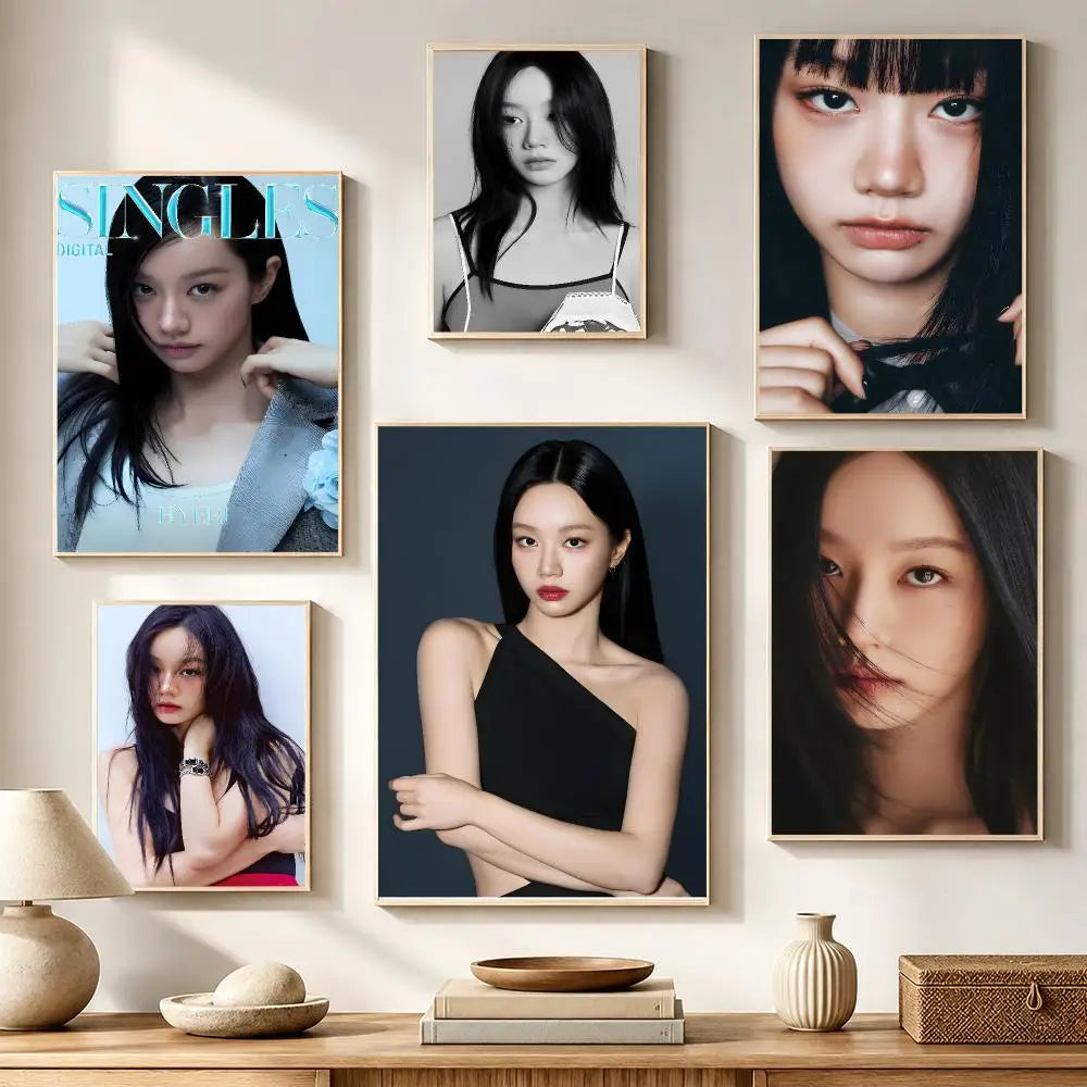 Lee Hye-ri HD Waterproof Poster Stickers | K-Drama Fan Décor