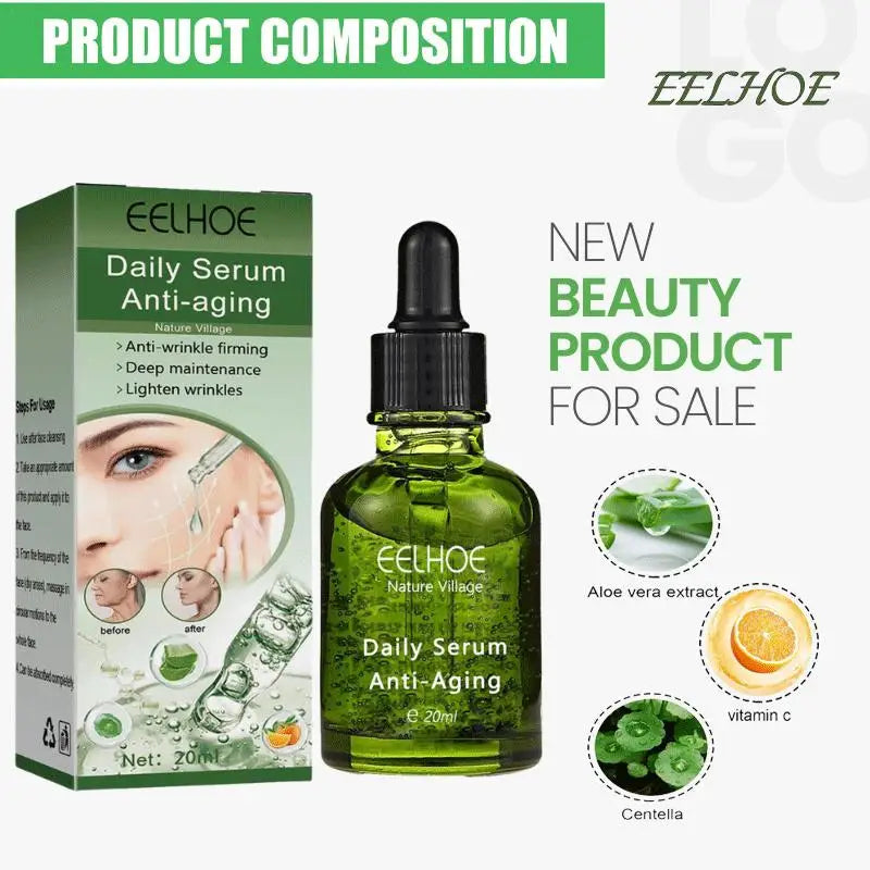 EELHOE Aloe Vera Anti-Wrinkle Face Serum – Anti-Aging 20ml