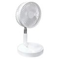 Mini Foldable Bladeless Rechargeable Fan – Adjustable Height