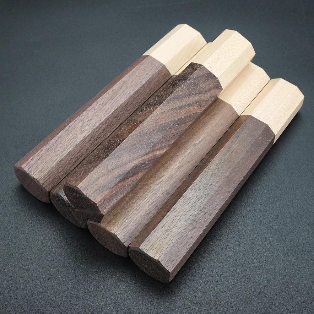 XUAN FENG D2 Steel Chef Knife – Wood Handle, 9-Inch Blade