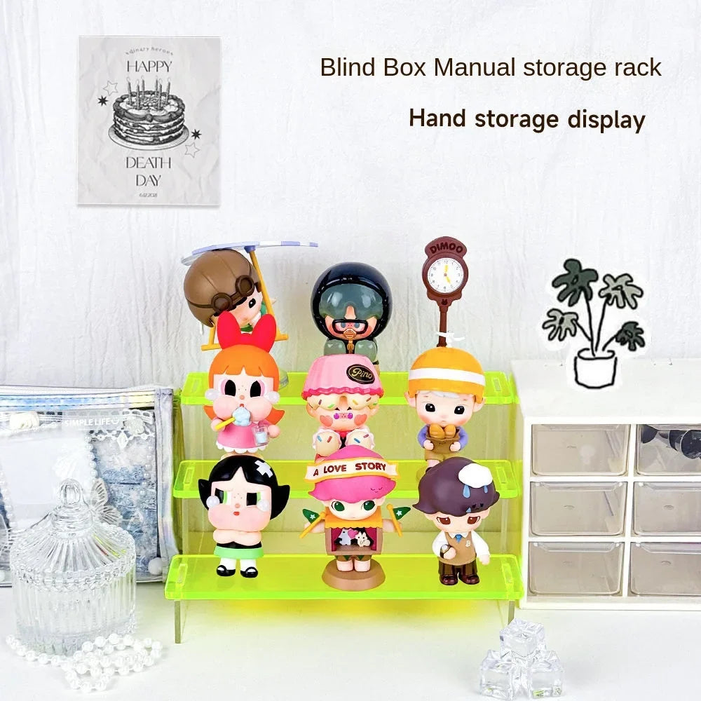 Acrylic Colorful Display Shelf for Figures, Perfume & Toys