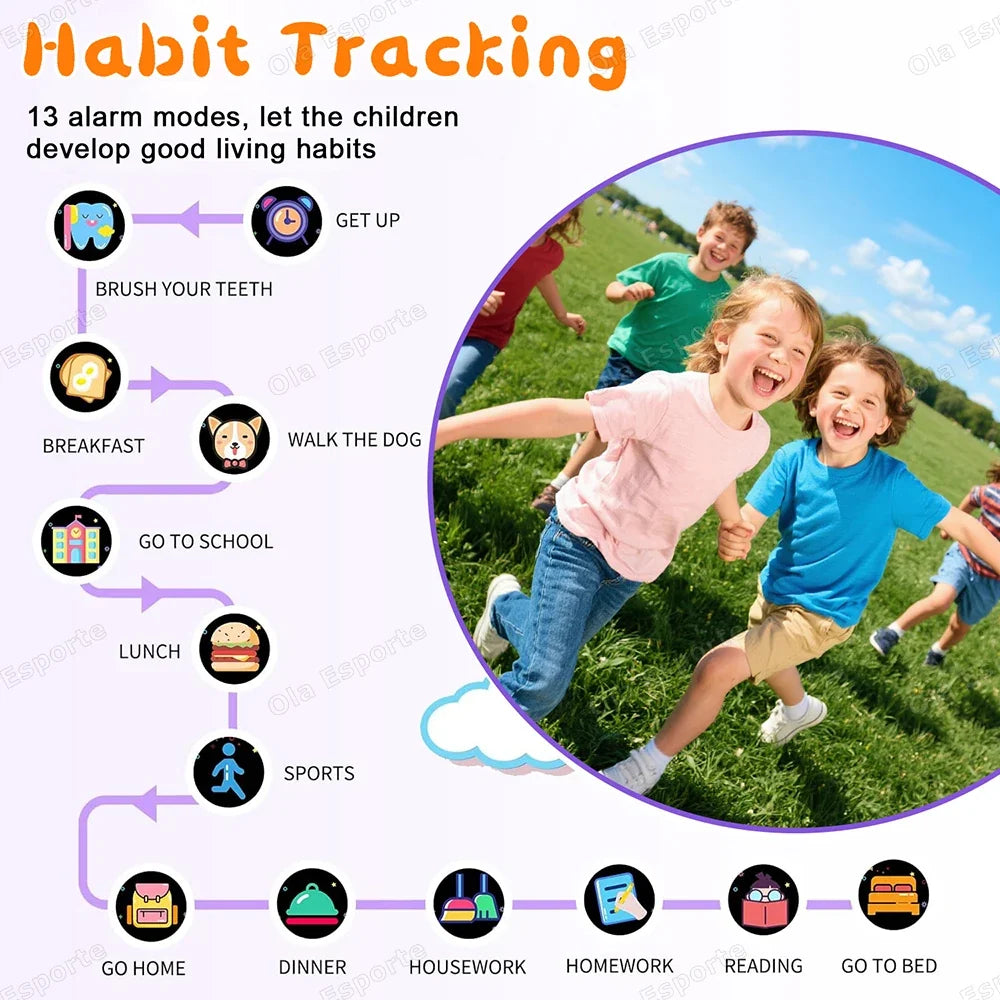 HT30 Kids Smartwatch | 1.83" HD Screen, Camera & 22+ Games