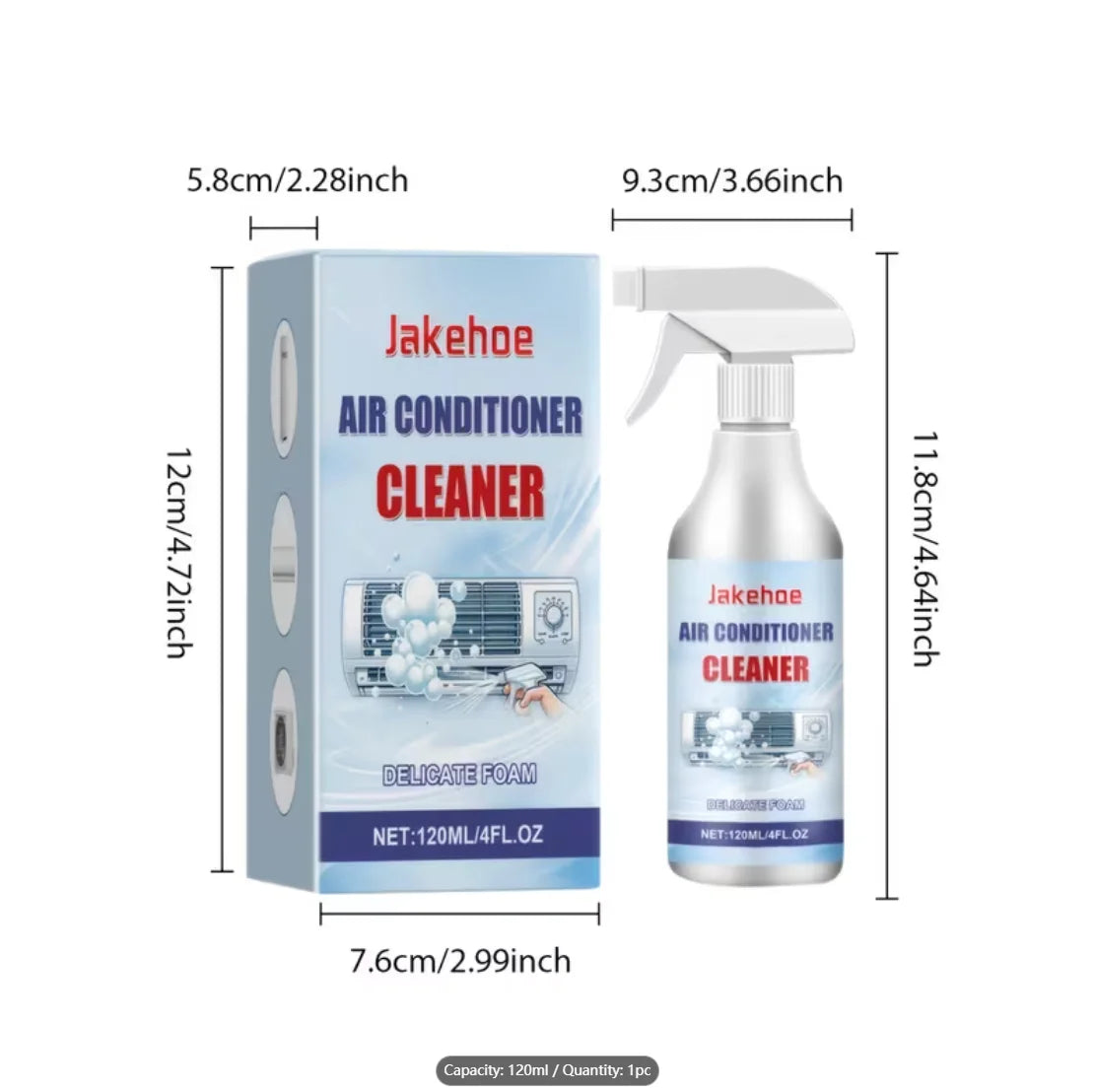 AC Foam Cleaner Spray – No-Disassembly Air Conditioner Cleaner