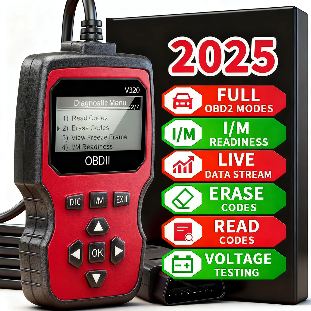 OBD2 Scanner Handheld Car Diagnostic Tool | Code Reader 2025