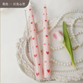 French Rose Printed Soy Wax Taper Candles – Set of 2 | Home Décor