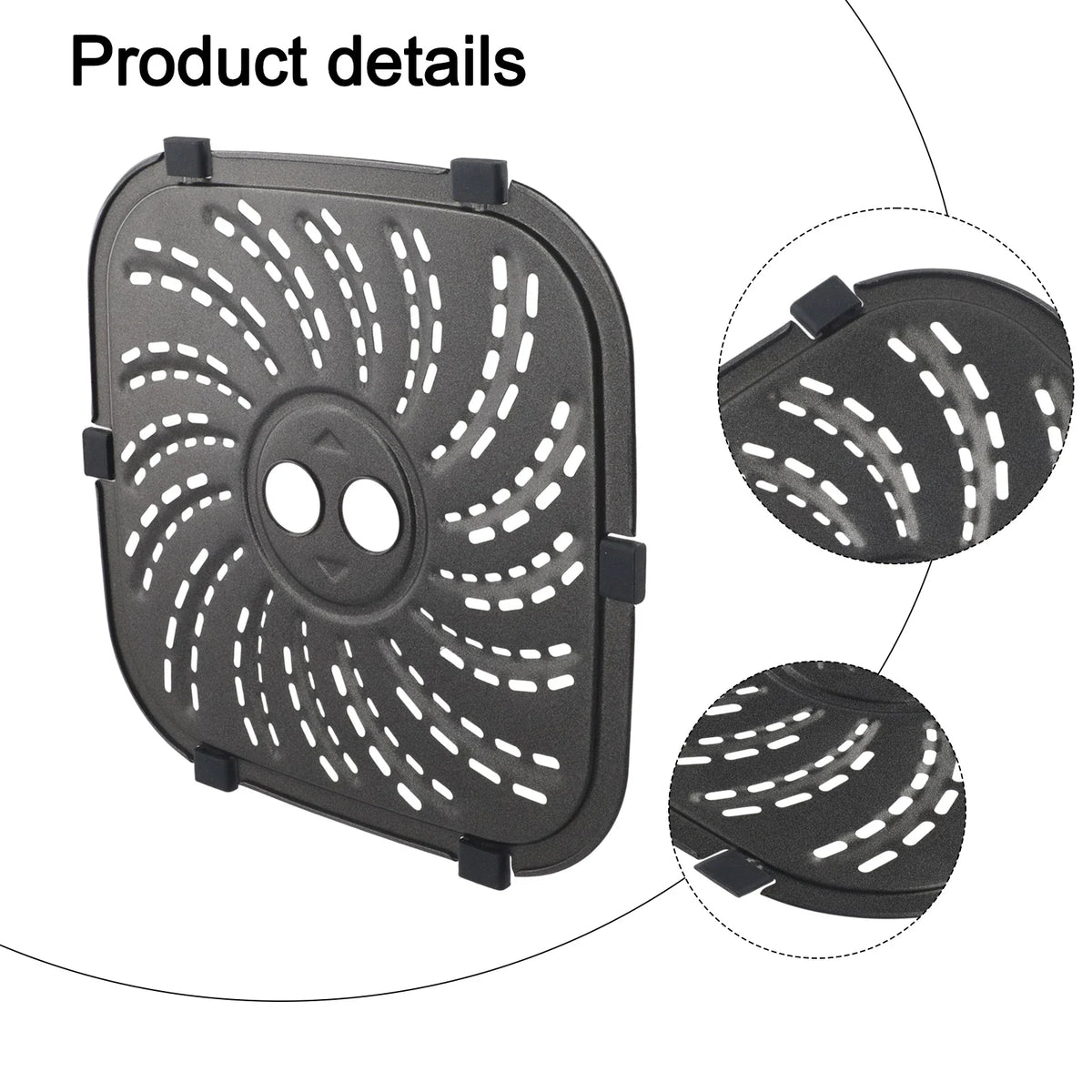 Air Fryer Grill Plate for PowerXL Vortex Pro 8QT | Non-Stick
