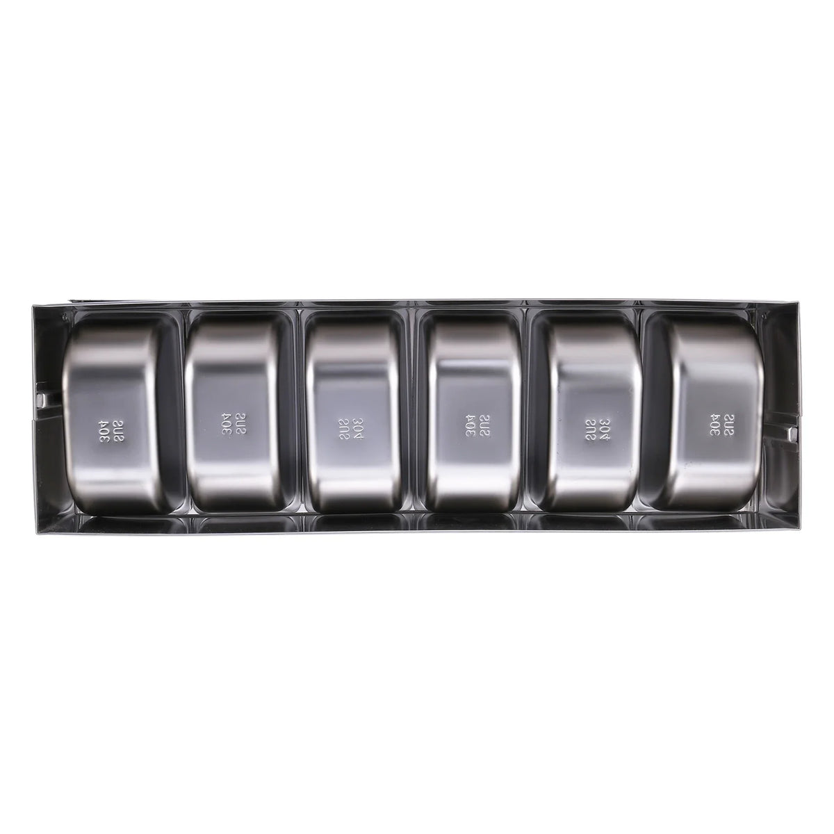 A36T-Stainless Steel Seasoning Box Restaurant Chef Lid Storage
