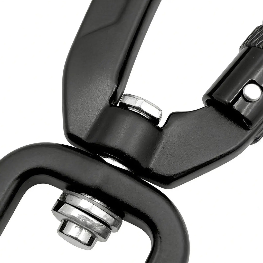 Aluminum Alloy Swivel Carabiner D-Ring Clip | Camping Hiking