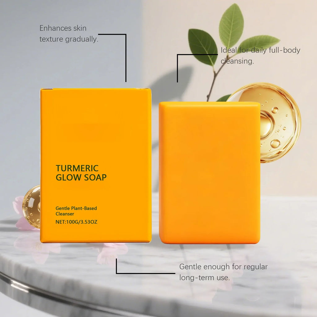 Turmeric Body Soap – Deep Clean, Moisturizing, Skin Barrier