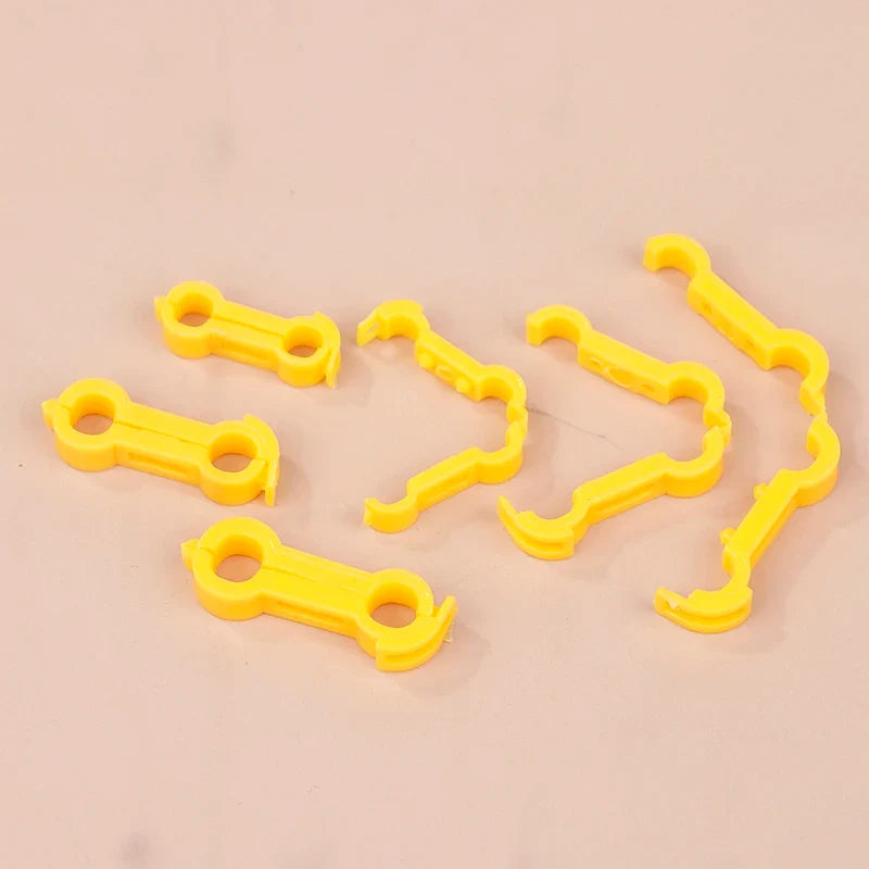 5-Pack Plastic Bird Leg Rings – 4/5/6mm for Parrots & Pigeons